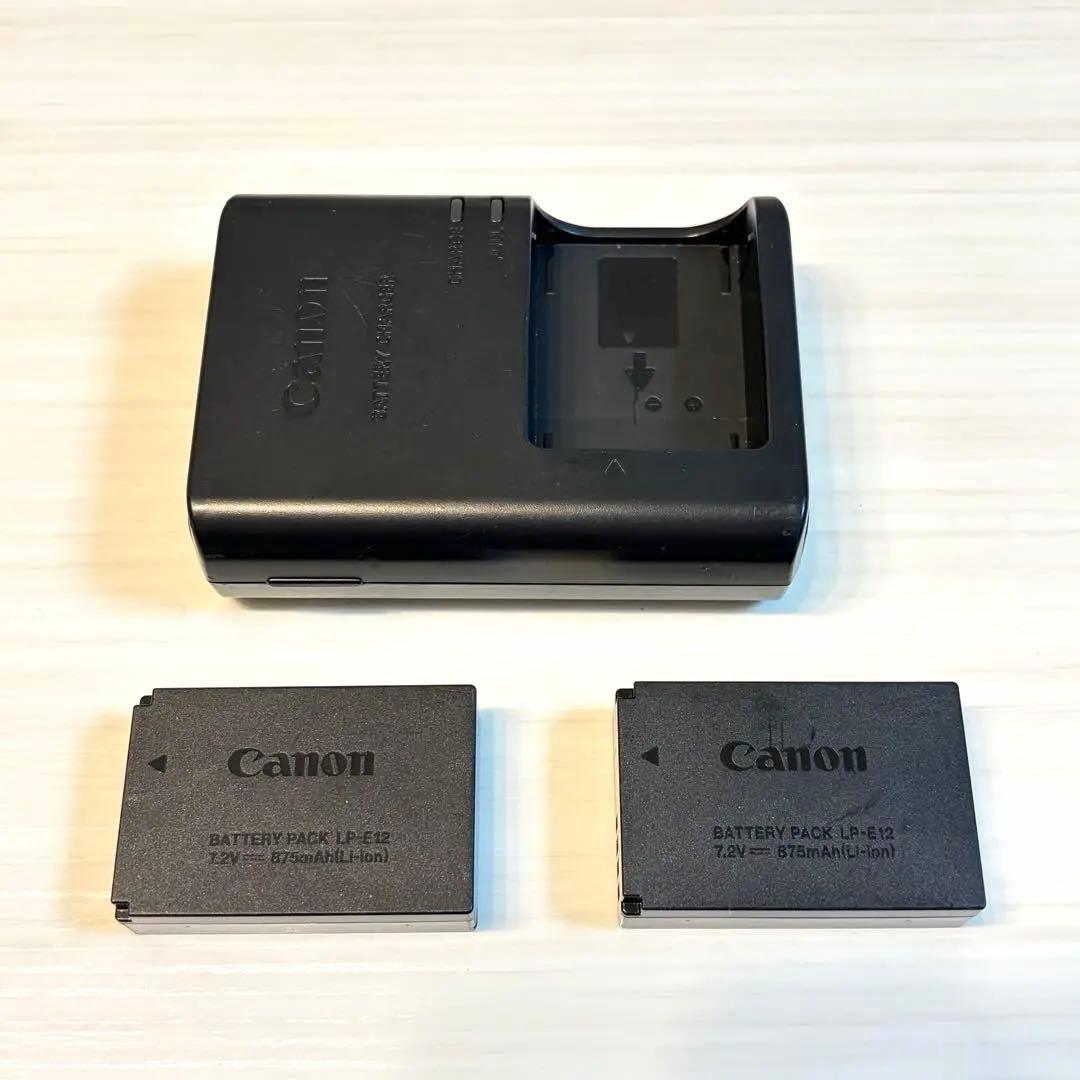 限定OFF【豪華一式】Canon EOS Kiss M レンズ3本＋アダプタ付