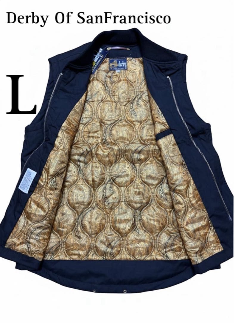 【希少】★新品未使用★ダービーオブサンフランシスコ　ベスト L 木村拓哉着用