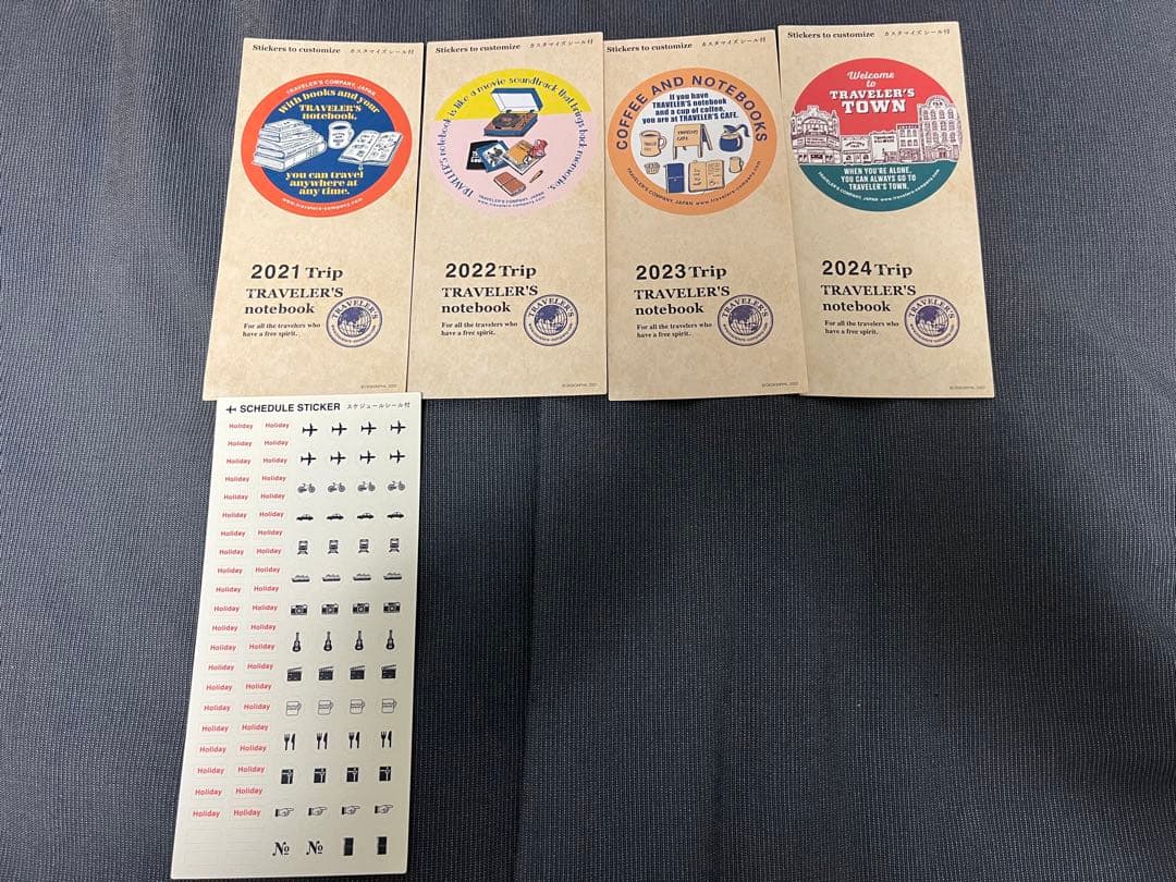 レア　トラベラーズノート　5周年　レギュラー　シール付き