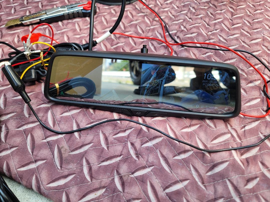 ドライブレコーダー ミラー型 前後ドラレコ 分離型 PORMIDO PRD80C