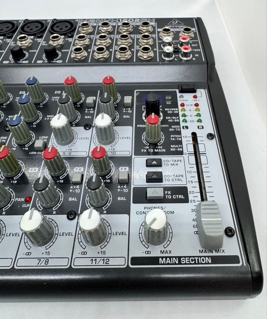 Behringer XENYX 1202FX アナログミキサー 12チャンネル