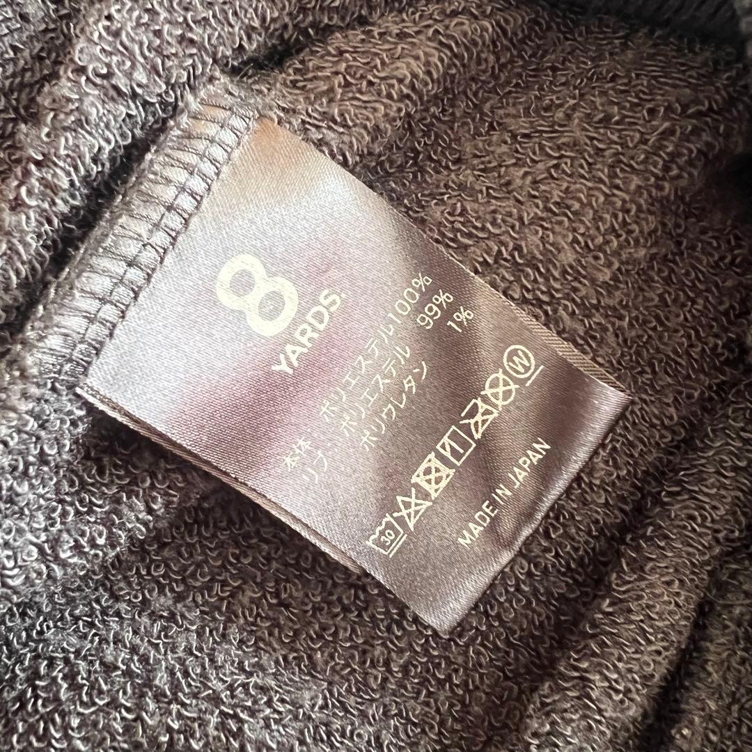 8YARDS ハチヤーズ　パーカー　ロゴ　ゴルフ　メンズ　L 黒　プルオーバー