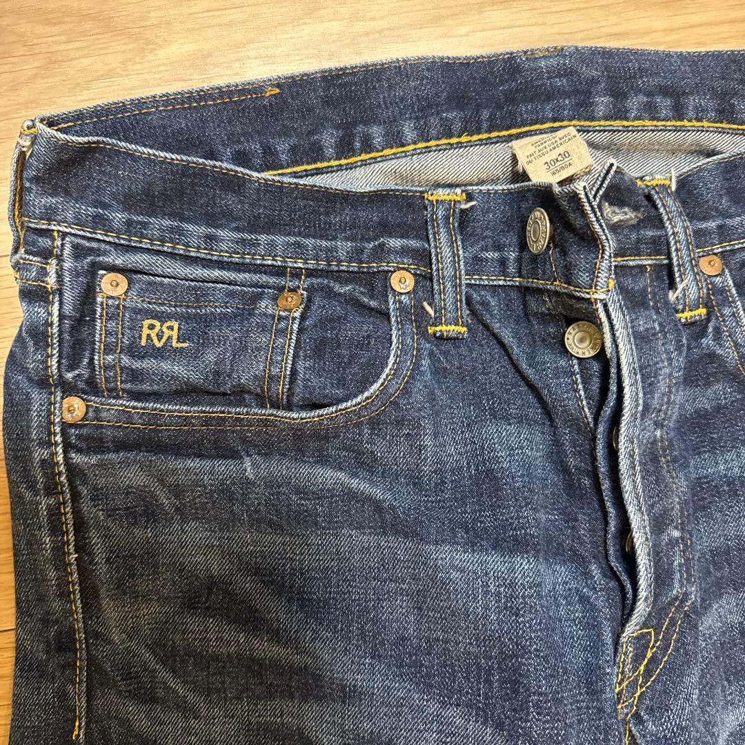 RRL 30x30 スリムフィットデニム