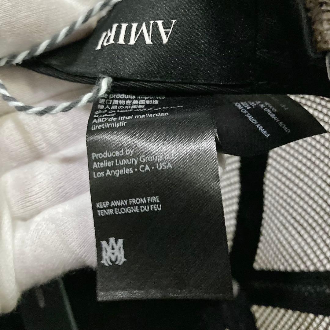 新品正規品 AMIRI MA OUTLINE TRUCKER HAT キャップ