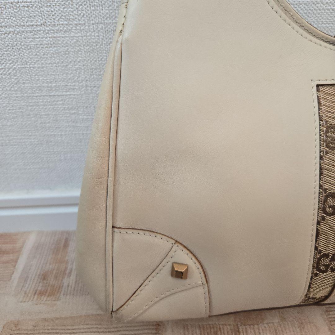 Gucci　グッチ　ジャッキーライン　バッグ　ベージュ