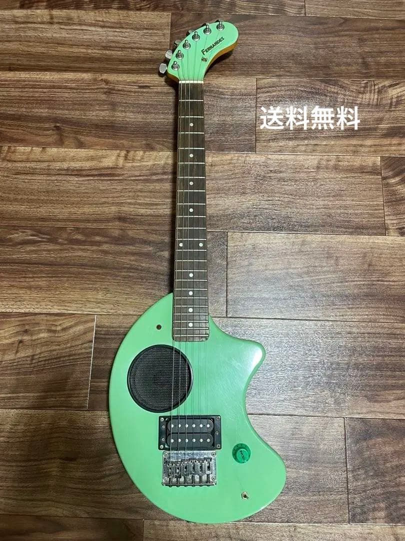 フェルナンデス ZO-3 ミントグリーン アンプ内蔵ギター