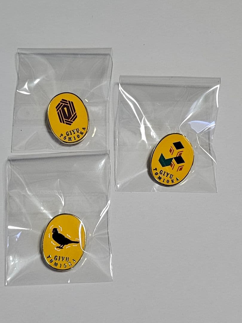 鬼滅の刃　柱展　冨岡義勇　ピンズ