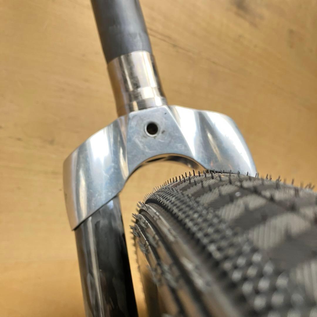 WOUND UP GRAVEL X FORK 1-1/8 ブルーラグ