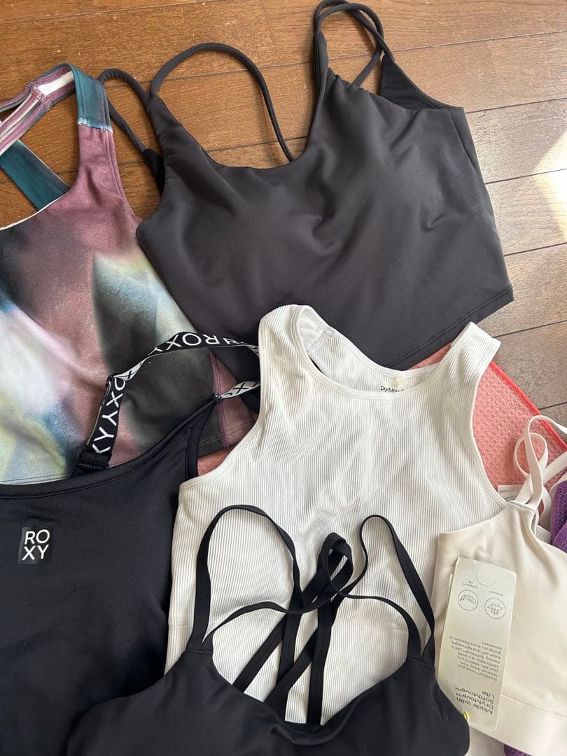 スカーラ　ヨガ　スポーツ　ラバ　セット　美品　ロキシー