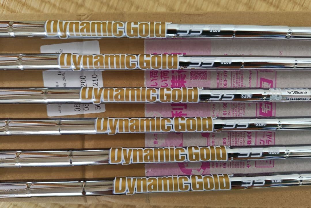 Mizuno 245アイアンセット 5〜P6本 DG95 シャフトS