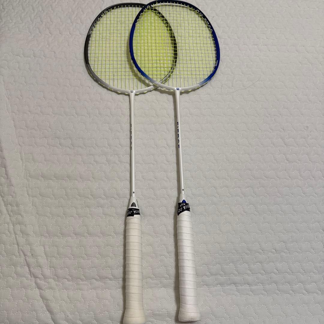 Wilson バドミントンラケット 2本セット　松友美佐紀　フィアース　9700