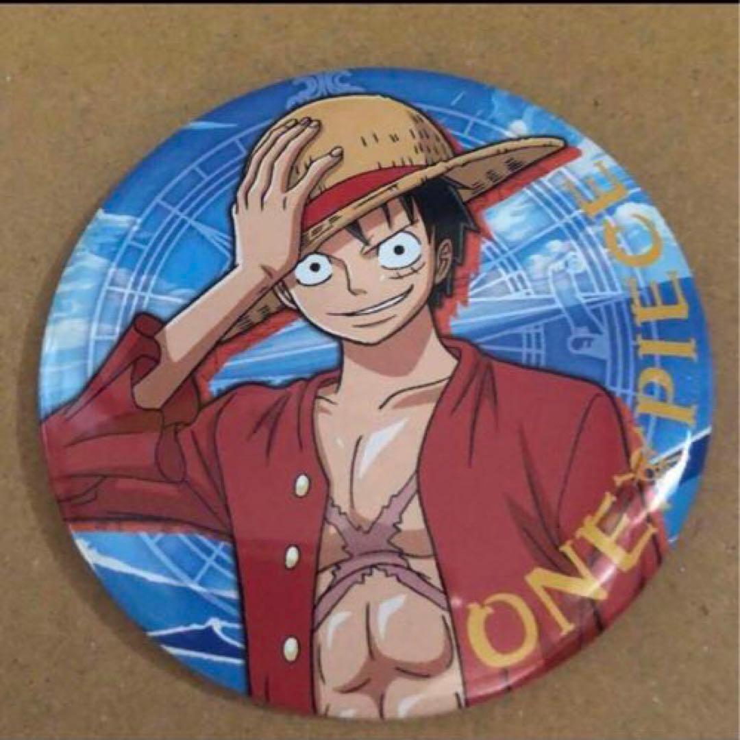 ワンピース ONEPIECE ルフィ 缶バッジ フジテレビ