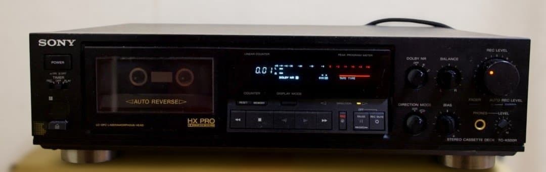 SONY HX PRO TC-K500R 動作品　カセットデッキ