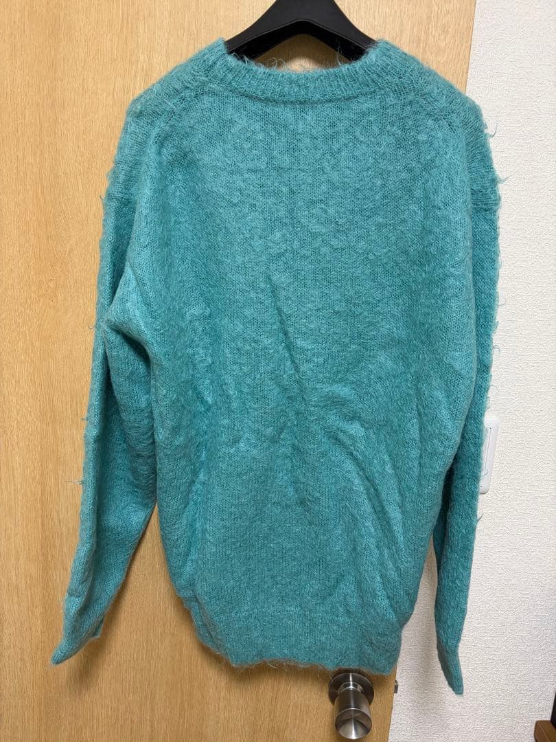 AURALEE 22AW モヘアニット　ブルー