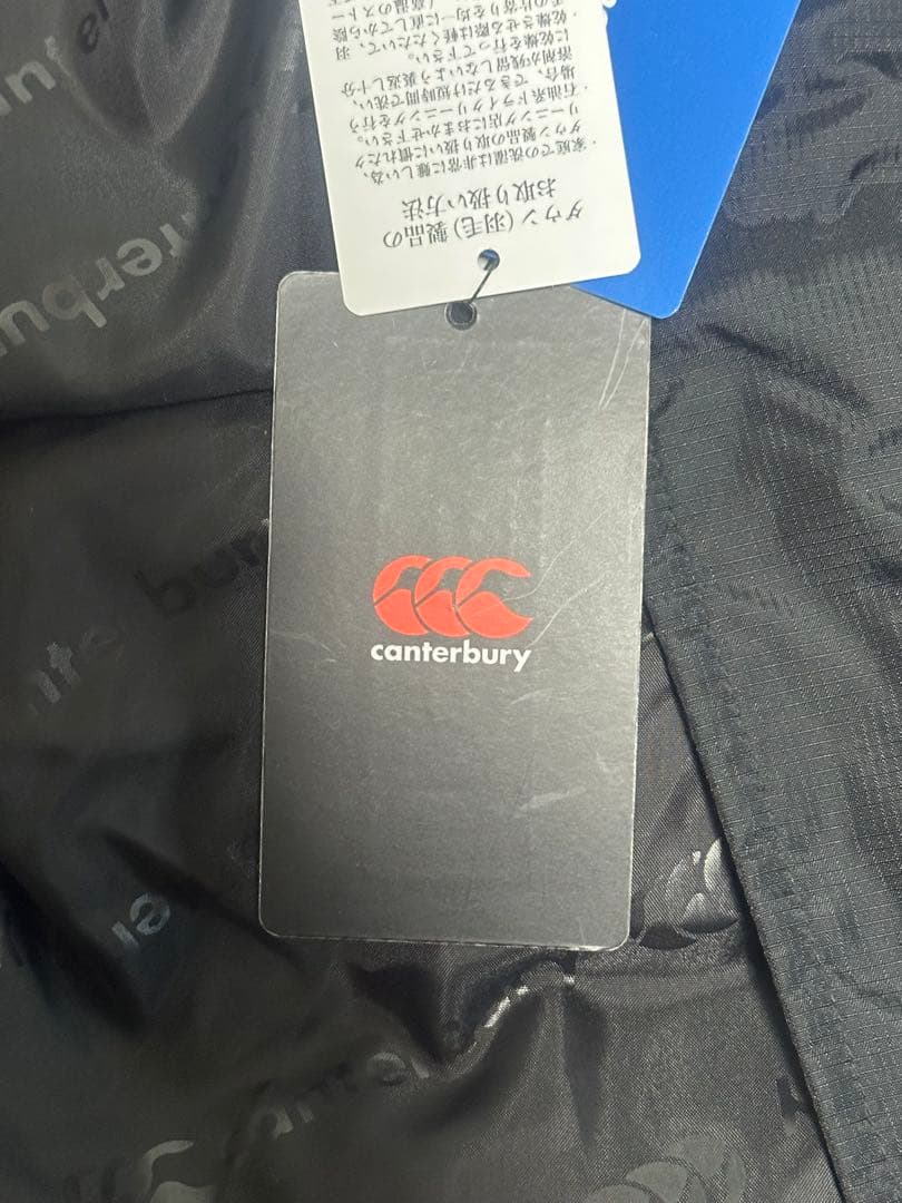 山*2様 Canterbury フード付きロングダウンジャケット ブラック
