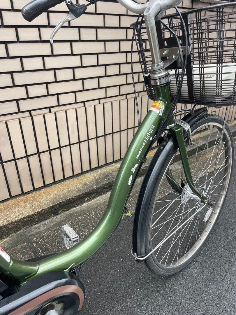 8.9ahヤマハ電動アシスト自転車26インチです。