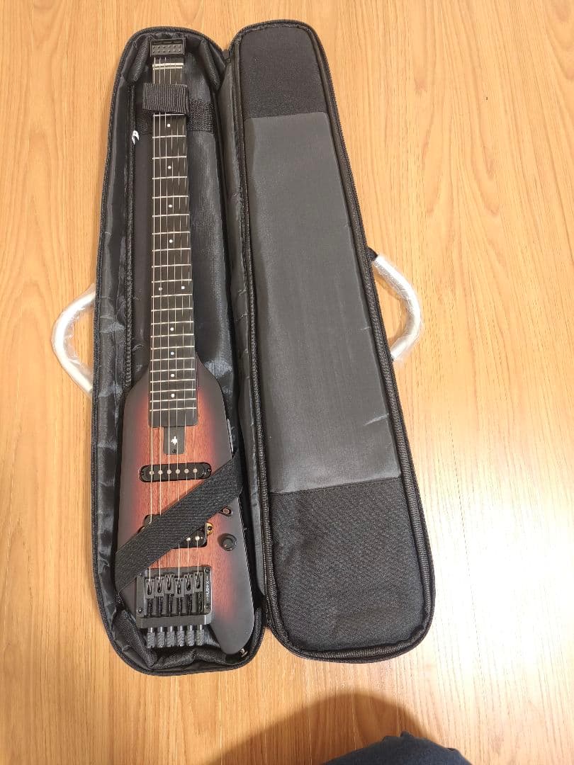 こうさん専用　Donner HUSH-X エレキギター サンバースト