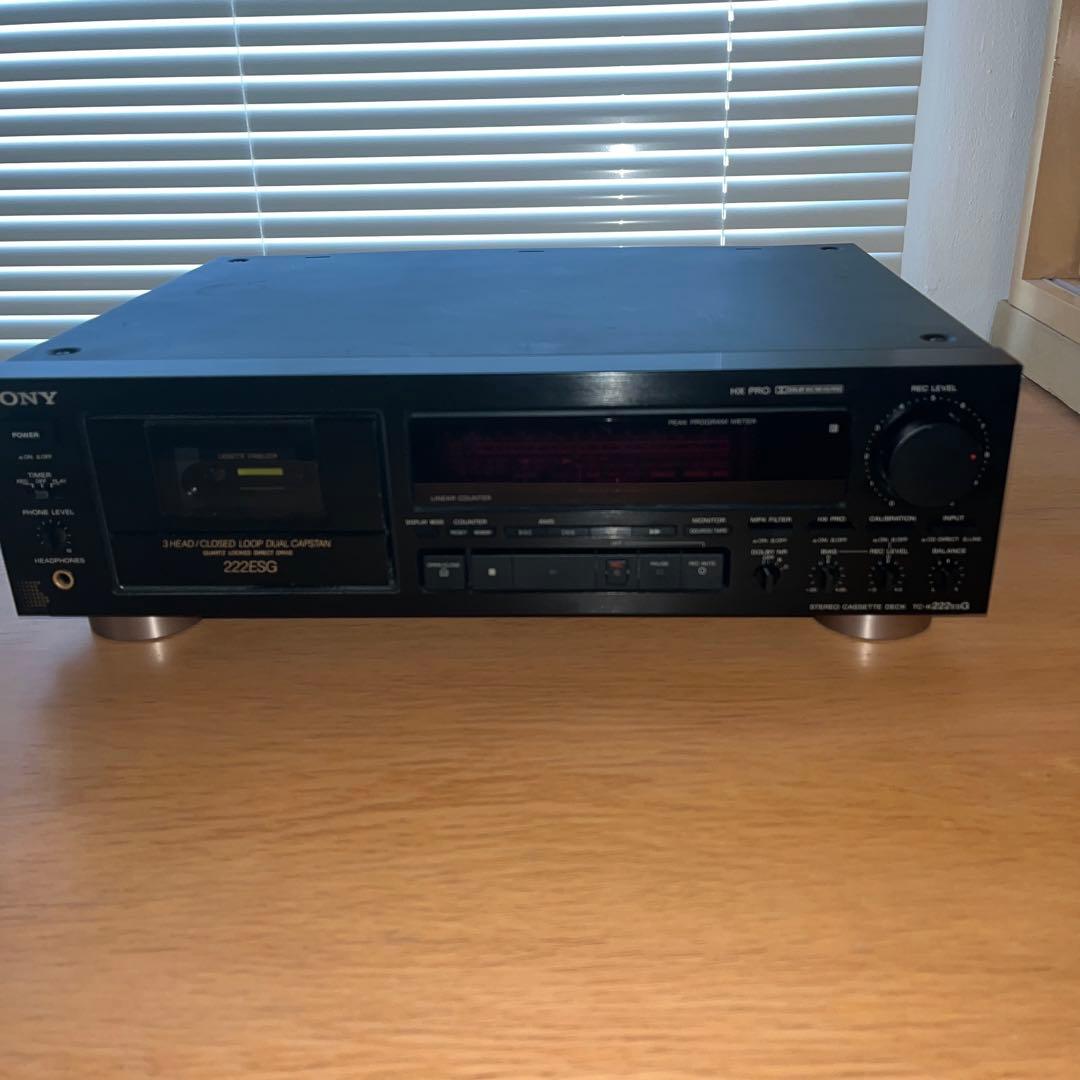 SONY カセットデッキ TC-K222ESG
