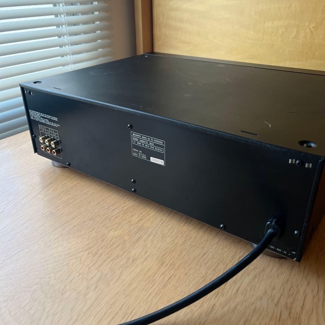 SONY カセットデッキ TC-K222ESG