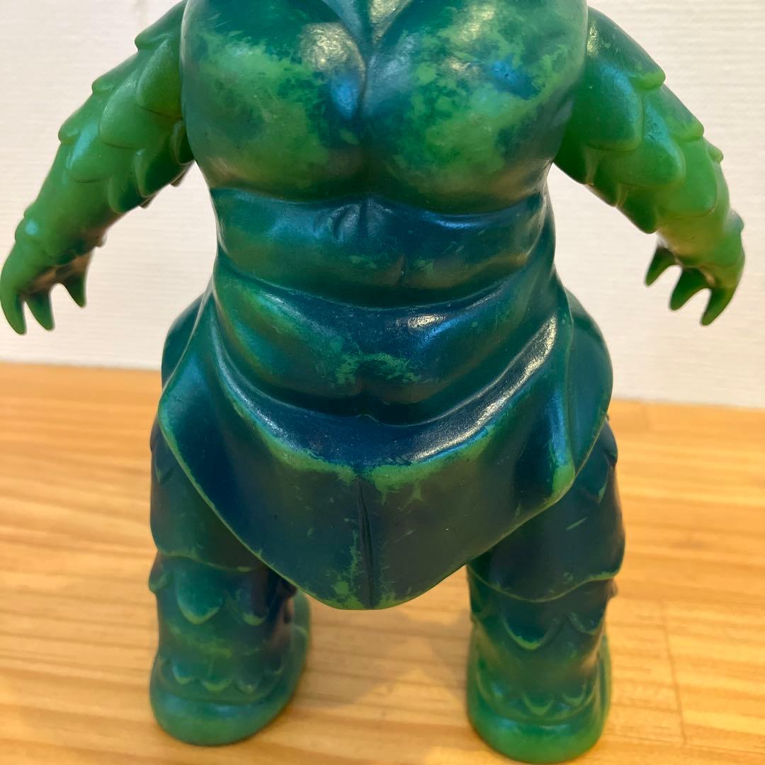 kuro　アントラー　ソフビ　ウルトラマン　マルサン　当時物　ジャンク品