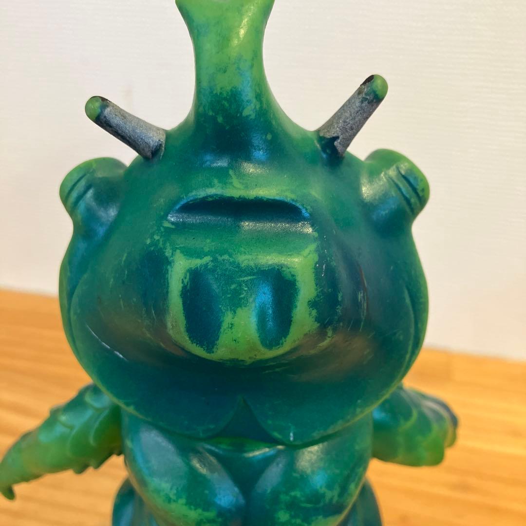 kuro　アントラー　ソフビ　ウルトラマン　マルサン　当時物　ジャンク品