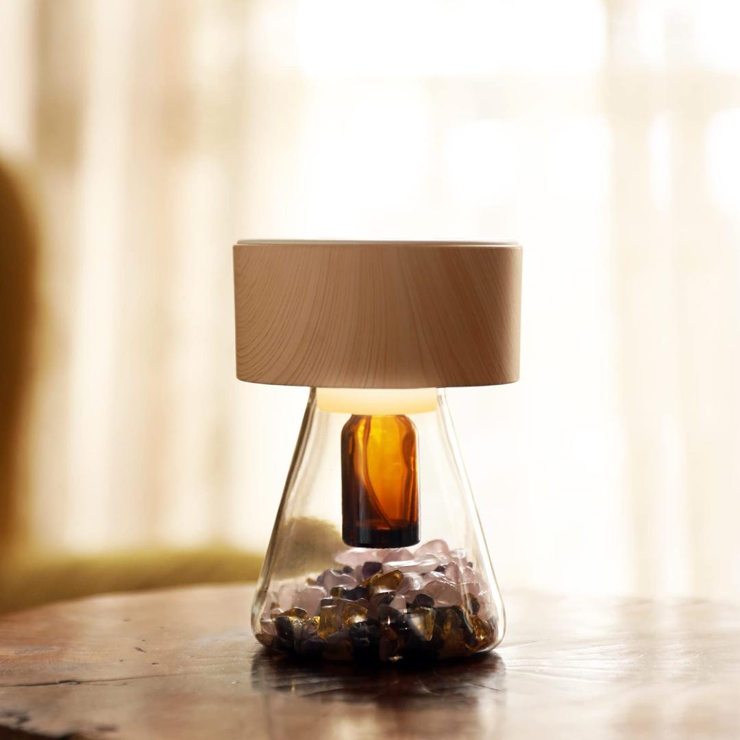 アロマディファーザー 水を使わない ナチュラルなデザイン