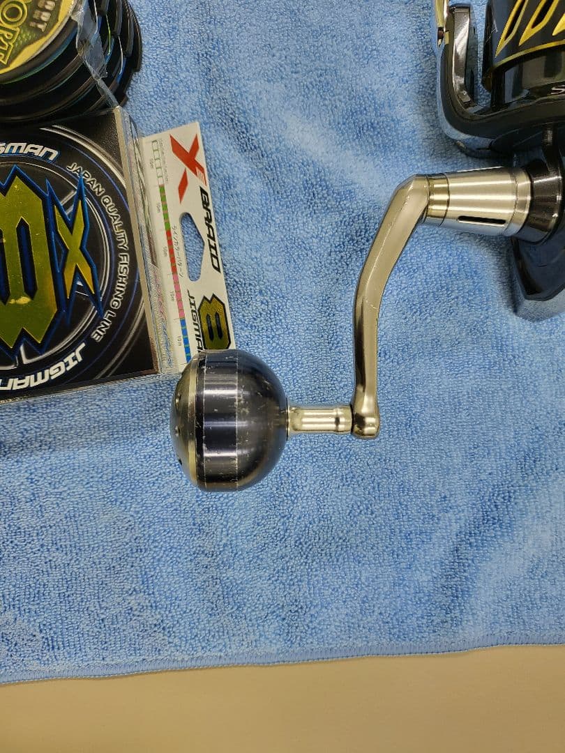 シマノ 13ステラSW 8000HG(箱無し) リブレ PEライン2種類付き