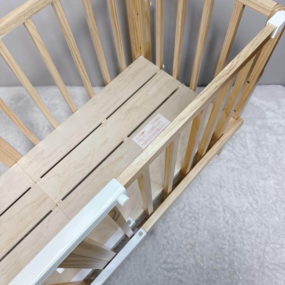 大和屋 yamatoya ベビーベッド そいねーる3 ベビーサークル NA