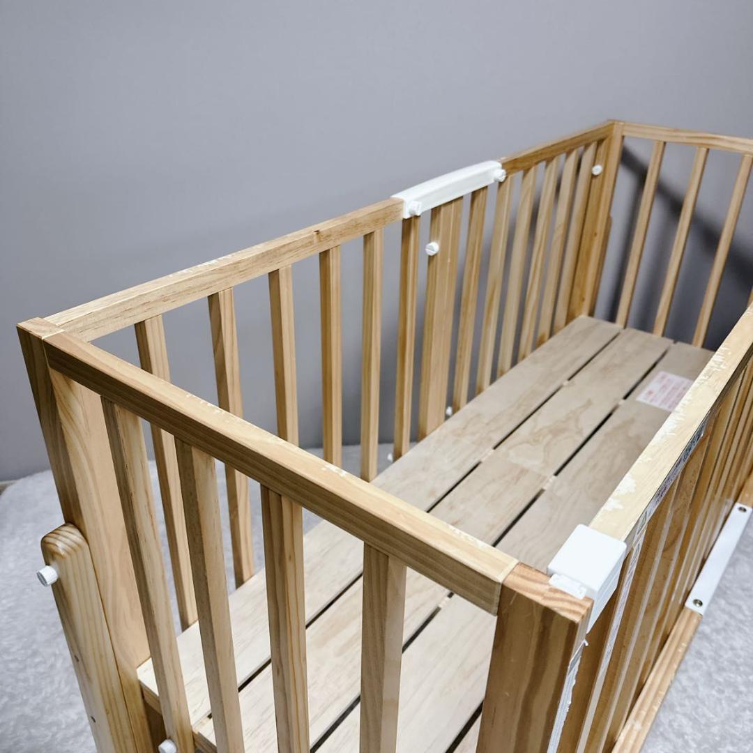 大和屋 yamatoya ベビーベッド そいねーる3 ベビーサークル NA