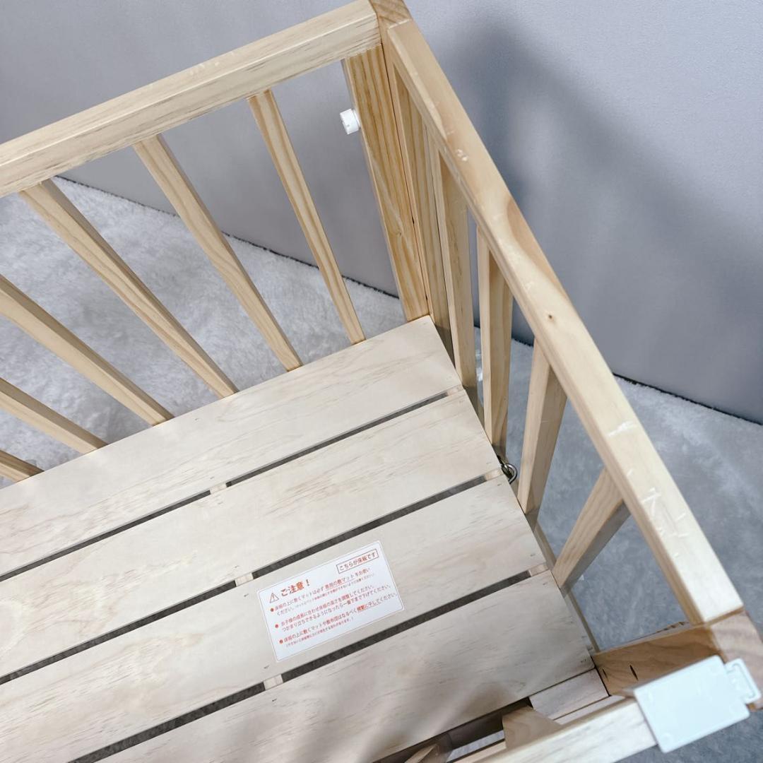 大和屋 yamatoya ベビーベッド そいねーる3 ベビーサークル NA