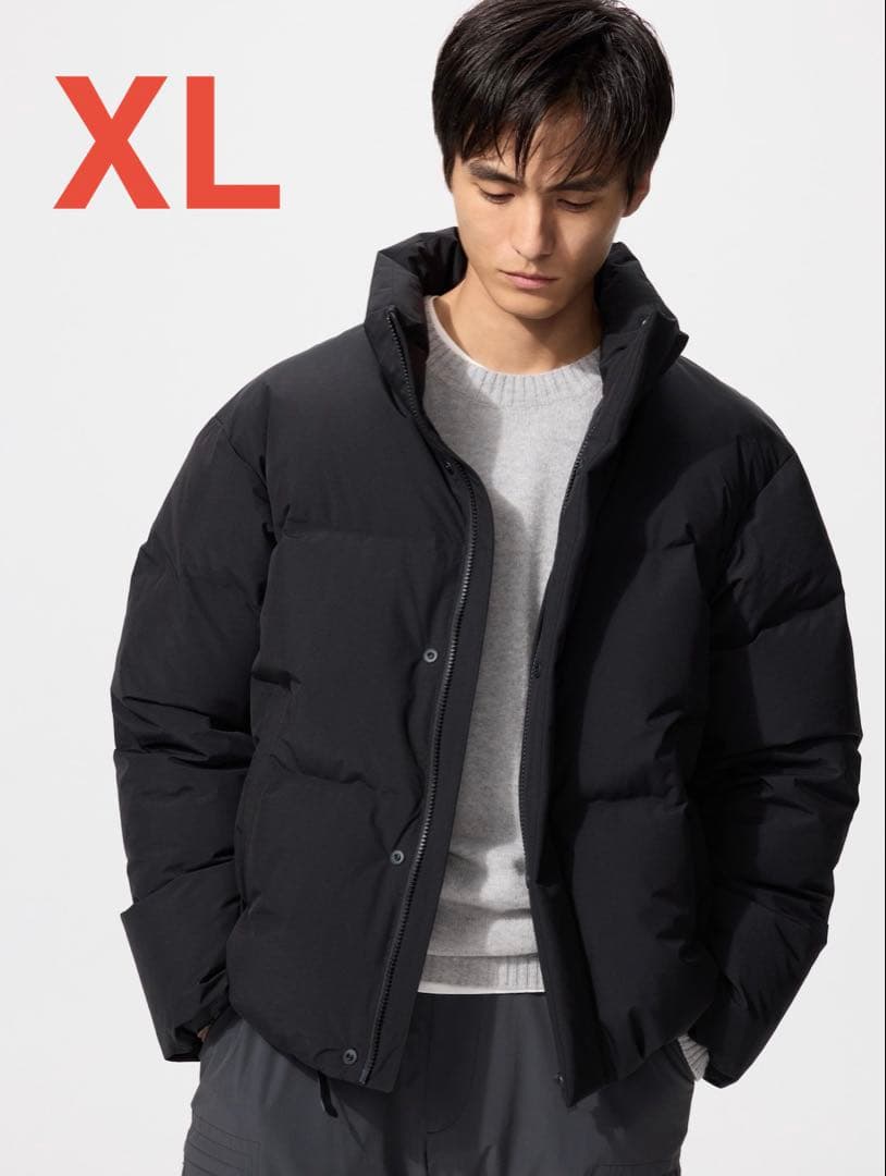【美品 XLサイズ】UNIQLO シームレスダウンジャケット