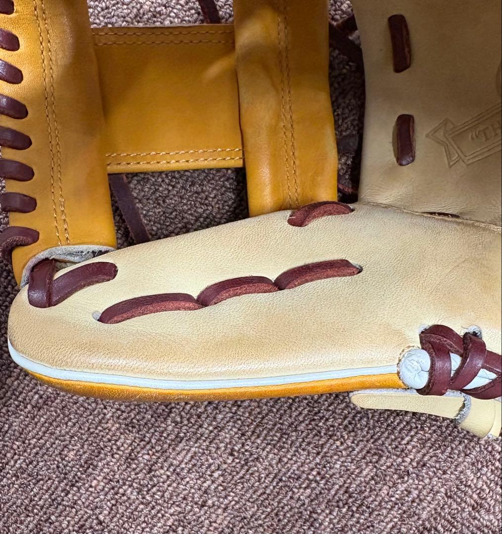 Rawlings 軟式グローブ ベージュ/オレンジ