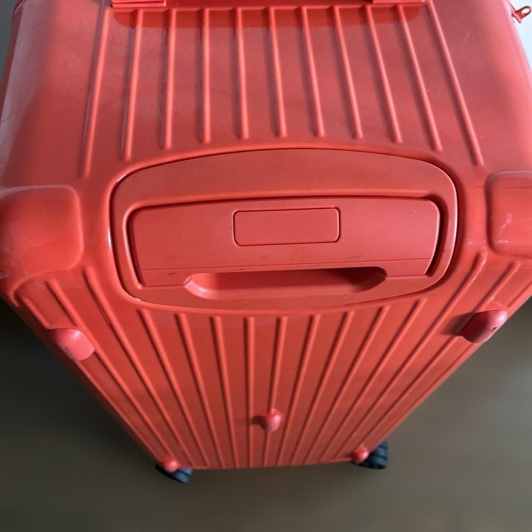 超美品リモワトランクプラス　オレンジ 1度使用