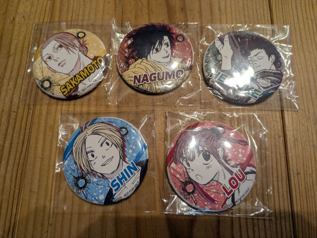 SAKAMOTO DAYS 12巻 大判 缶 バッジ 貴重