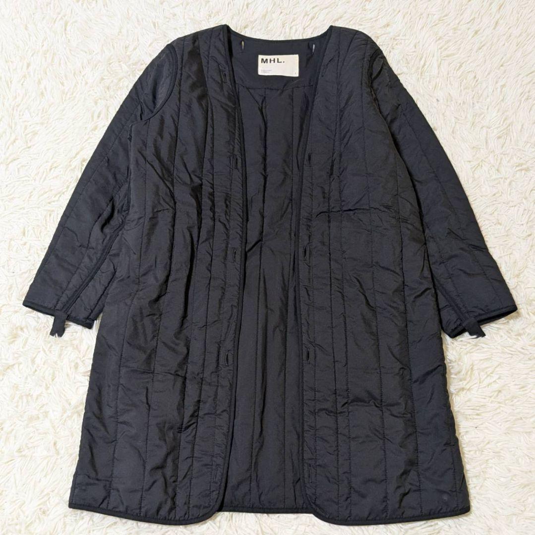 MHL. モッズコート マーガレットハウエル ライナー カーキ S