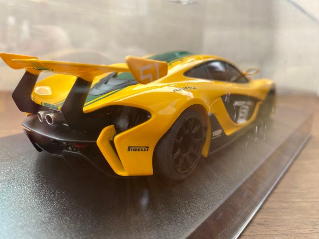 ミニッツ ASC McLaren P1 GTR (Yellow/Green)