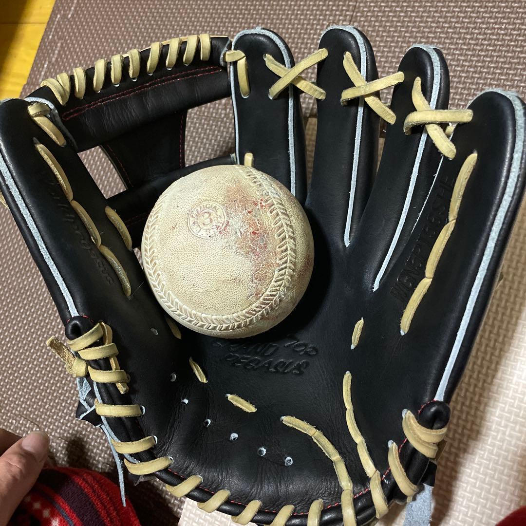 h*8様 WORLD PEGASUS 硬式・軟式兼用グローブ サイズ8