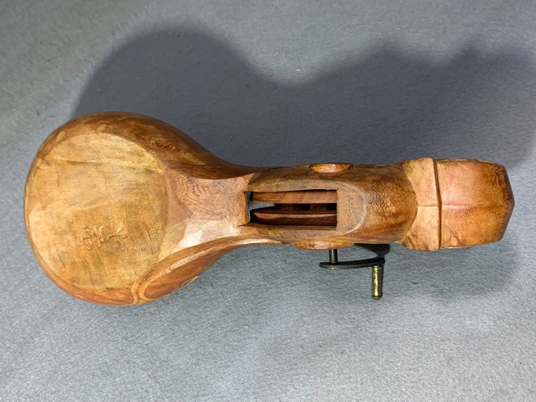 超貴重品 手作り アンチークコレクション 木製墨壺　255mm