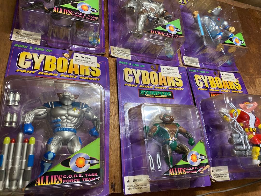 Cyborgs 1996年 フィギュアセット 未開封