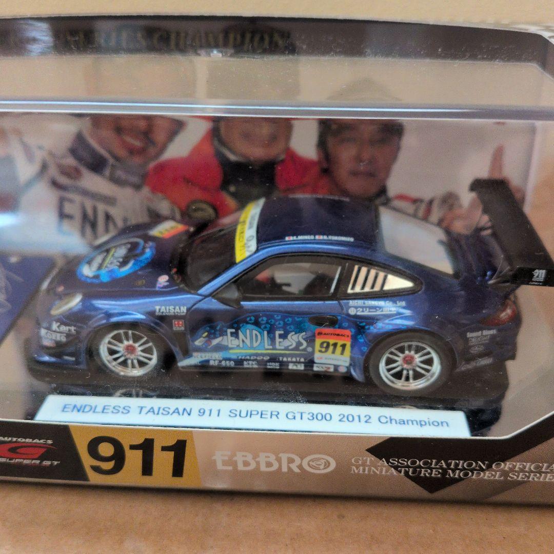 1/43 エブロ エンドレスタイサンポルシェ 2012年チャンピオン