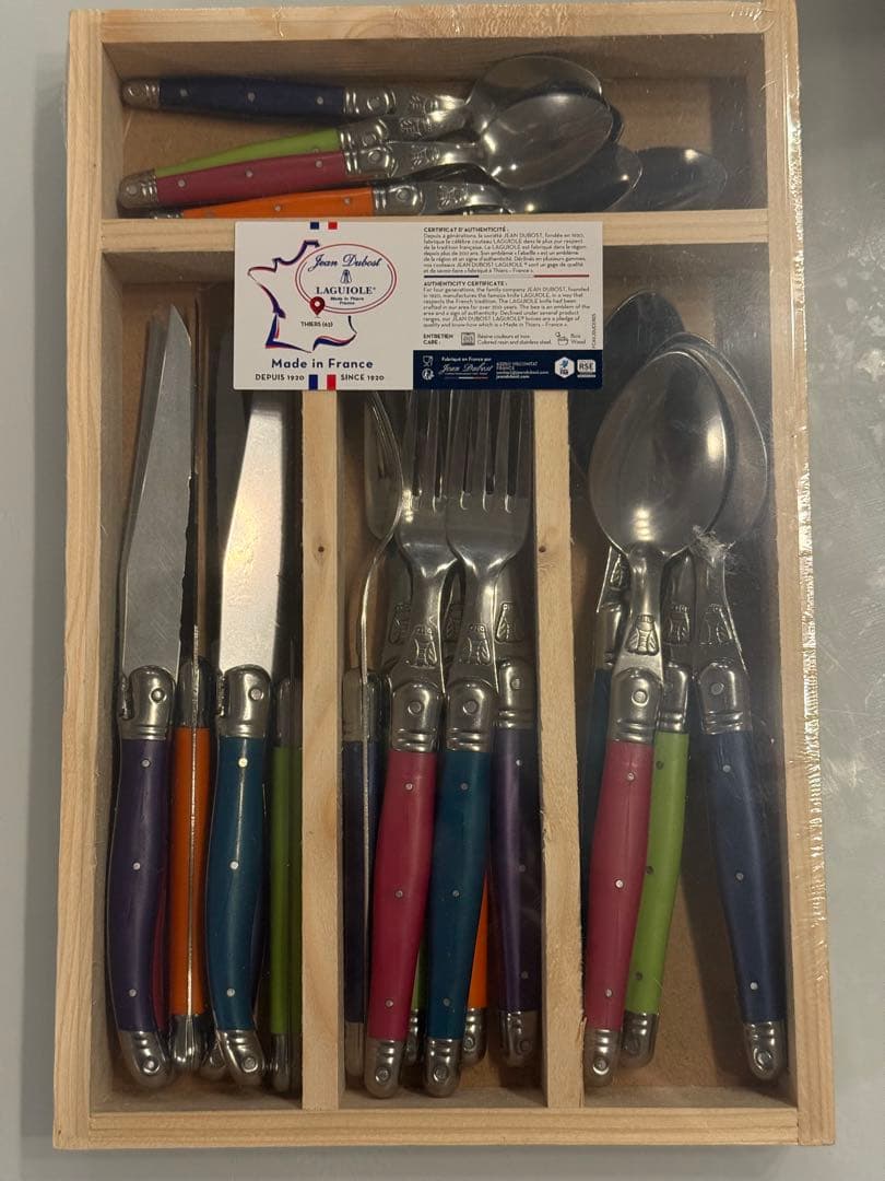 Jean Dubost Laguioleカトラリー23点セット