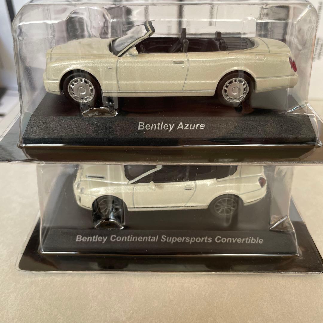 京商 1/64 ベントレー 7台(ターボR，コンチネンタルスポーツ等)