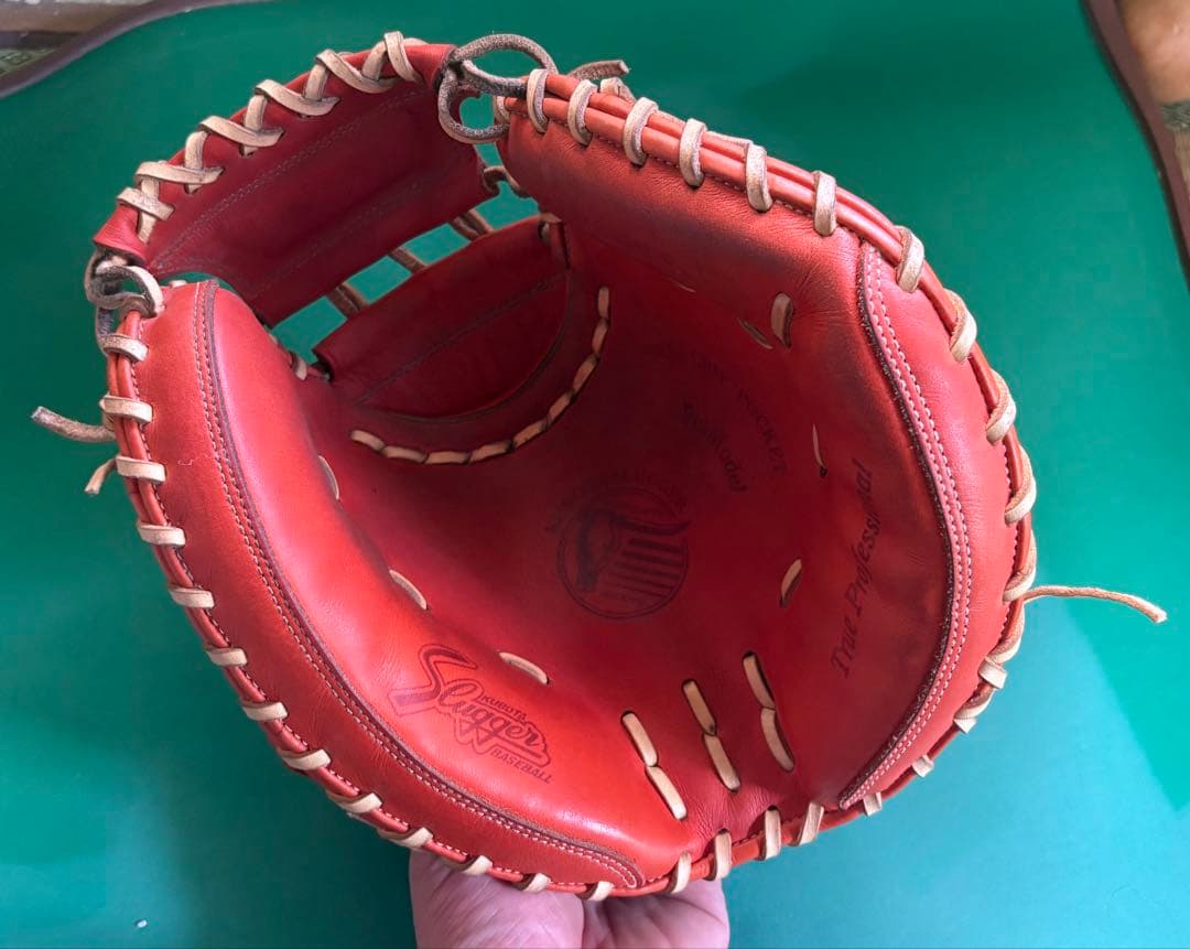 #本日限定値下げ#[即戦力]久保田スラッガー　軟式キャッチャーミット