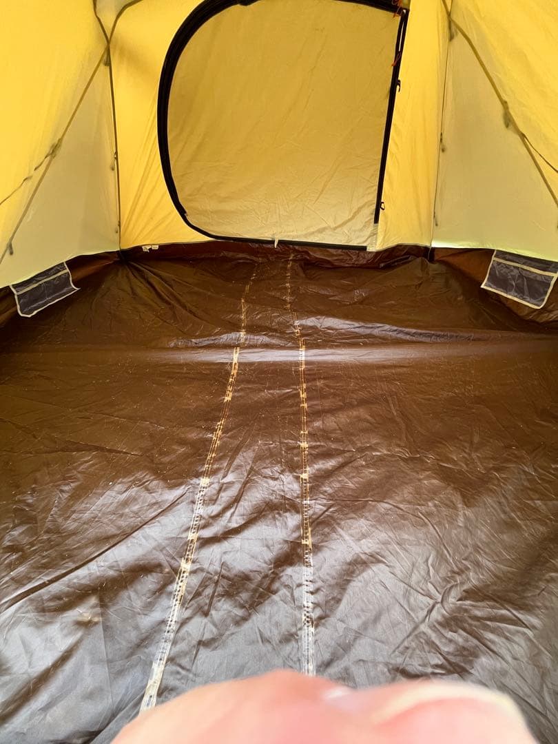  peak アメニティドームm 中古　マット付き