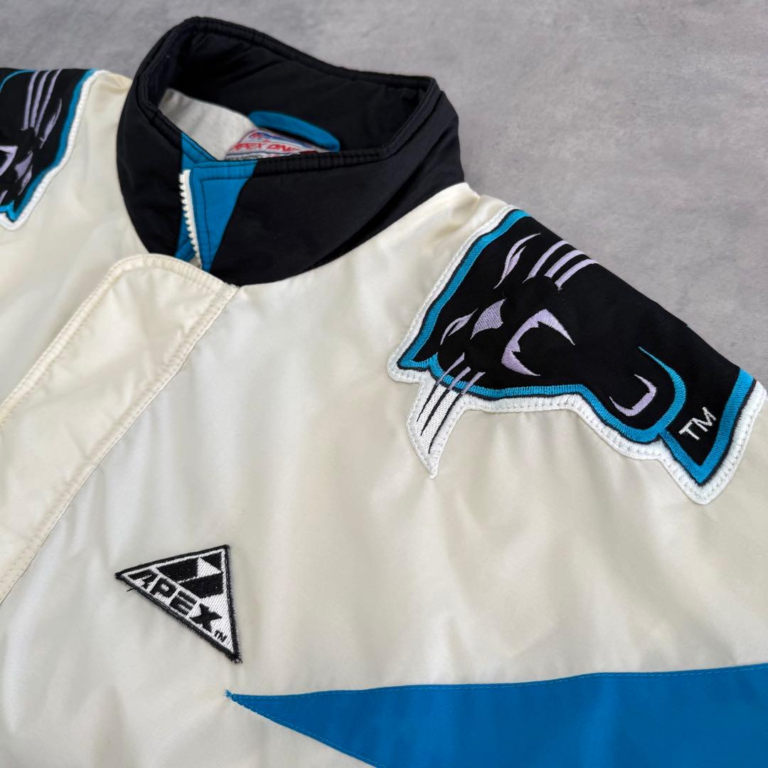 90s APEX NFL Carolina Panthers ナイロンジャケット