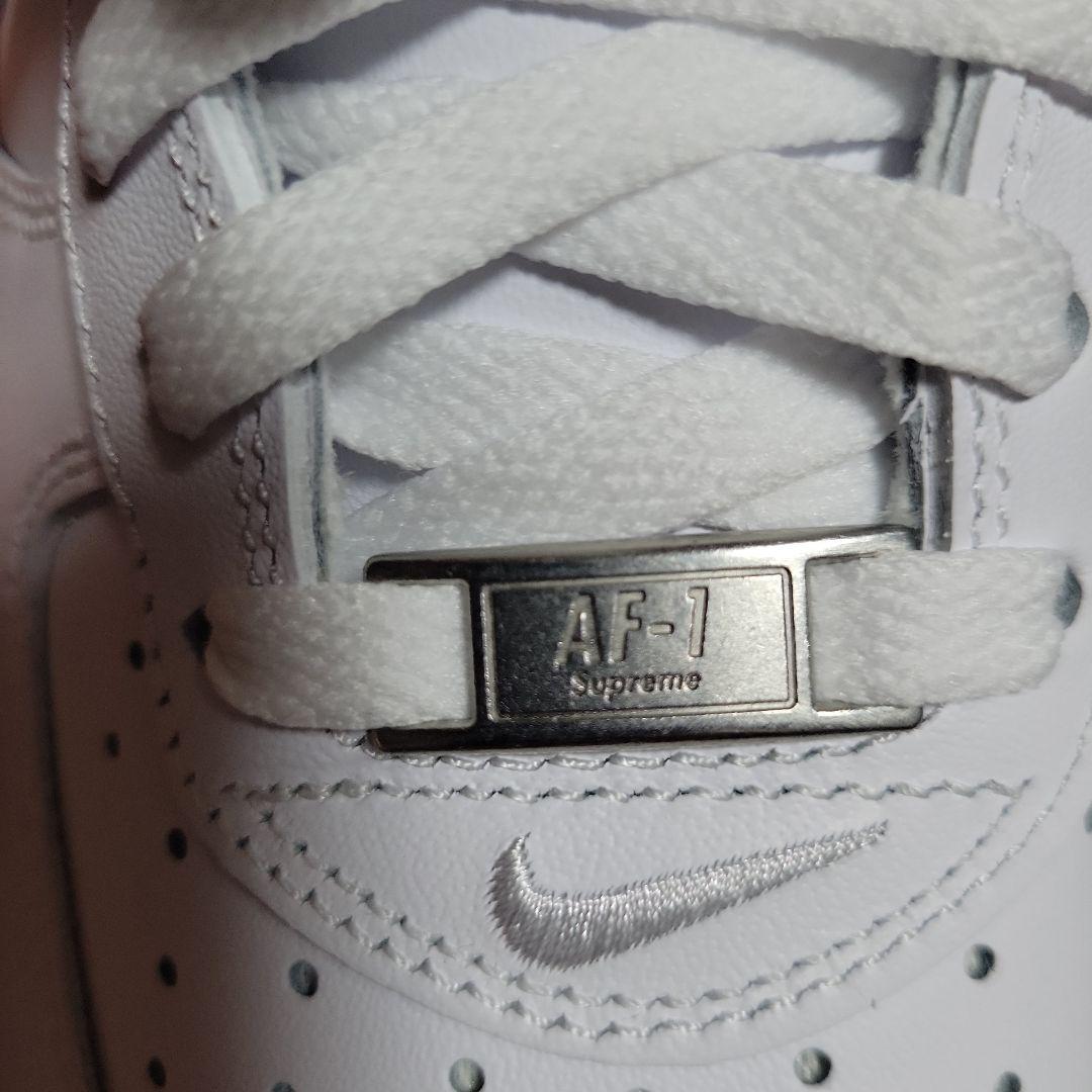 Nike Air Force 1 Supreme ホワイト 27.5