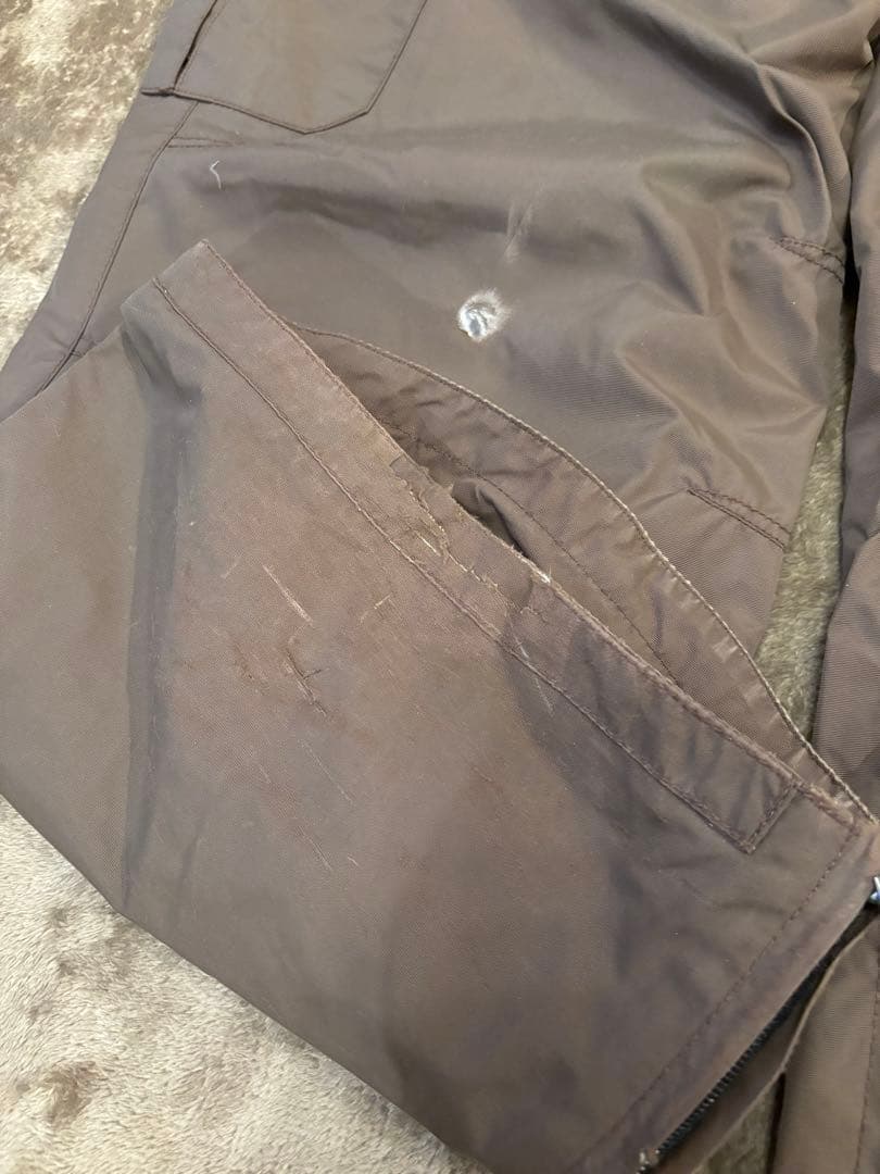 【値下げOK・セット販売】ポンタペス スノボウェア 上下セット メンズ ブラウン