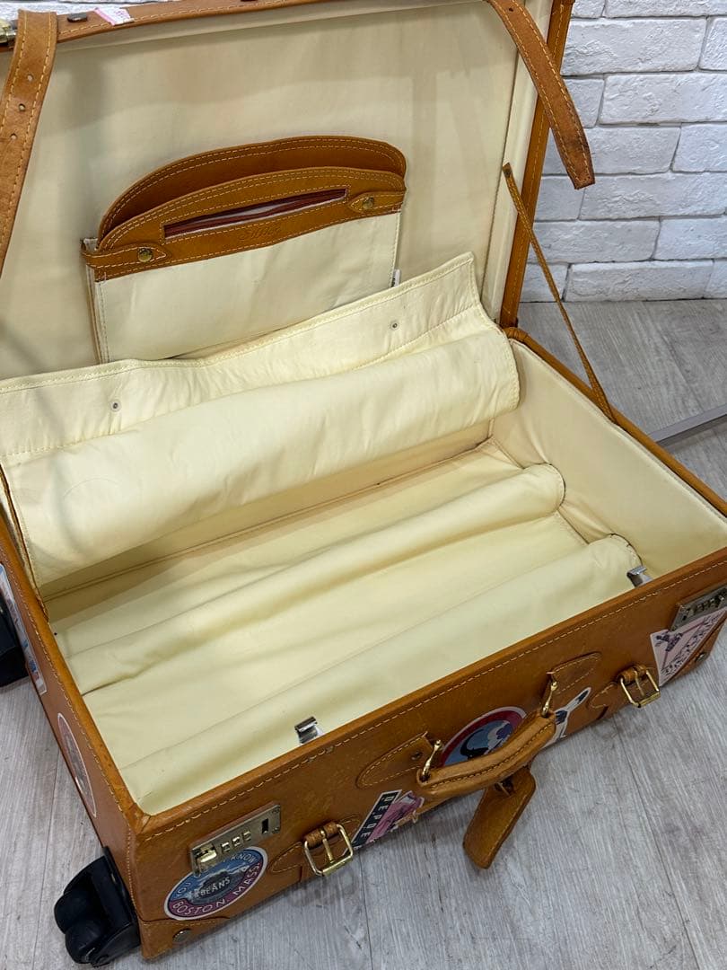 【東京都23区配送無料】スーツケース　旅行　トラベル　キャリーケース　ビンテージ