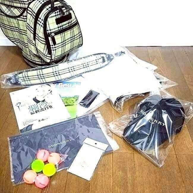 Burberry バーバリーキャディバック 限定 高級 正規品 送料無料
