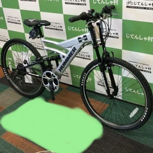 ハマー マウンテンバイク 26インチ シルバー直接引き取りのみ！最終値下げ